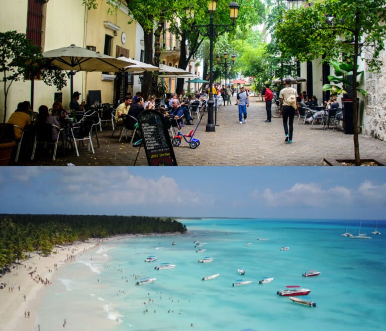 Foto panoramica de Zona Colinal en Santo Domingo e Isla Saona - tour Isla Saona