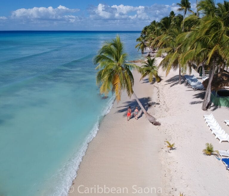 Escenario de película en Isla Saona, República Dominicana