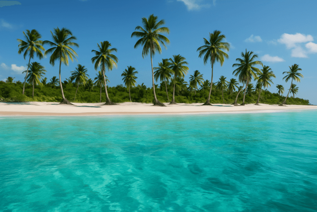 Cayo Palmilla en Isla Saona, locación de filmación de escenas icónicas de Piratas del Caribe