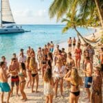Fiesta en Isla Saona