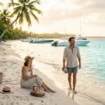 Saona Island beach day